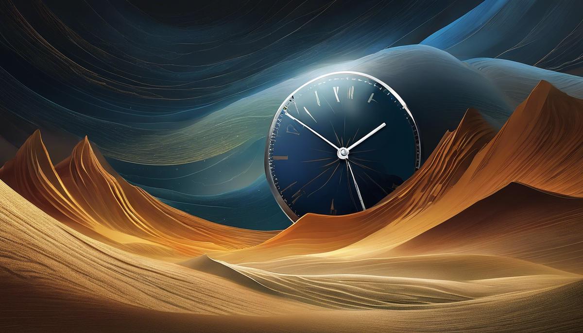 Illustration representing the concept of time-horizon in investing